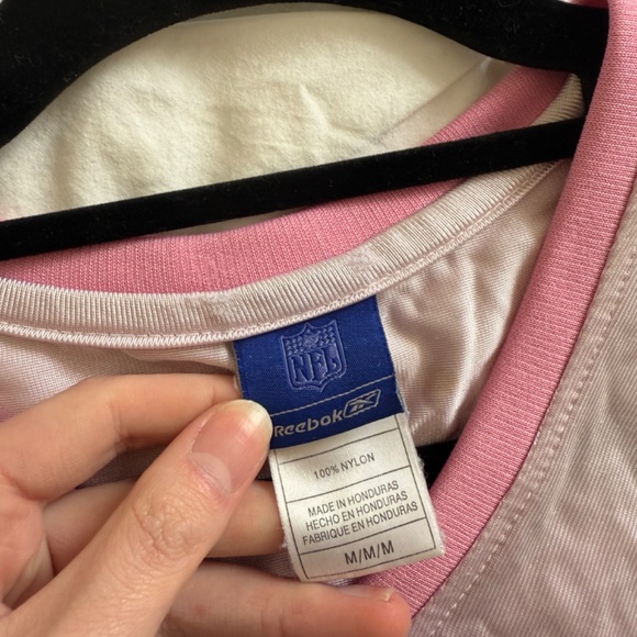 NFL Denver Broncos pink mesh v-neck jersey - Picture 7 of 9